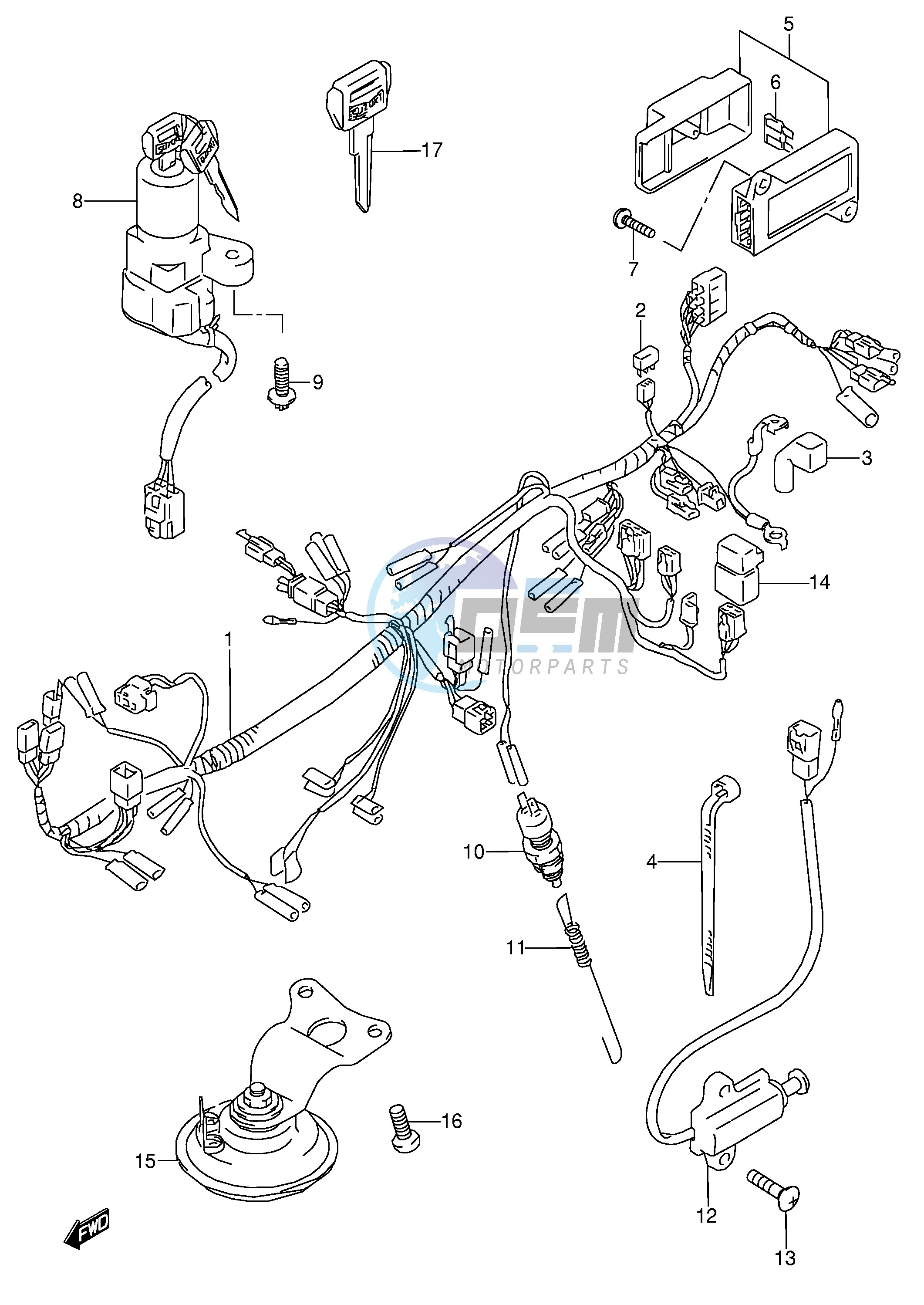 WIRING HARNESS (MODEL S)