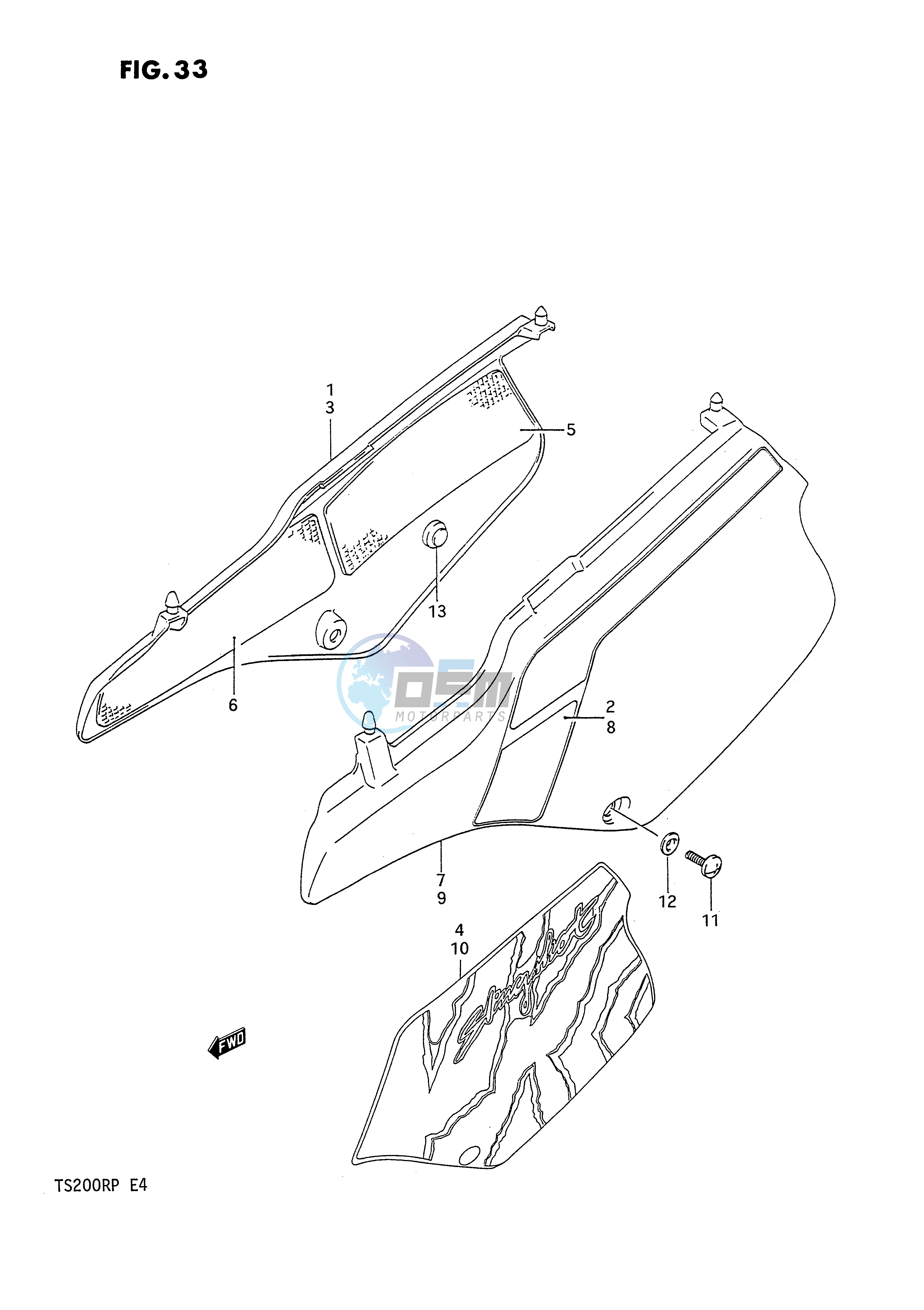 FRAME COVER (MODEL M N)