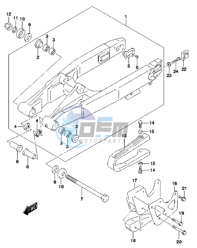 REAR SWINGINGARM