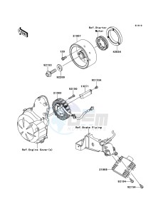 VERSYS_ABS KLE650DDF XX (EU ME A(FRICA) drawing Generator