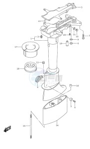 DF 6 drawing Drive Shaft Housing