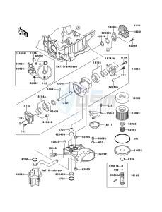 ZRX1200R ZR1200A6F FR GB XX (EU ME A(FRICA) drawing Oil Pump