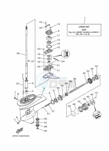 F20GWHL drawing PROPELLER-HOUSING-AND-TRANSMISSION-1