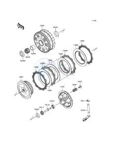 VULCAN 900 CUSTOM VN900CEFA GB XX (EU ME A(FRICA) drawing Clutch