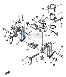 2B drawing FRONT-FAIRING-BRACKET