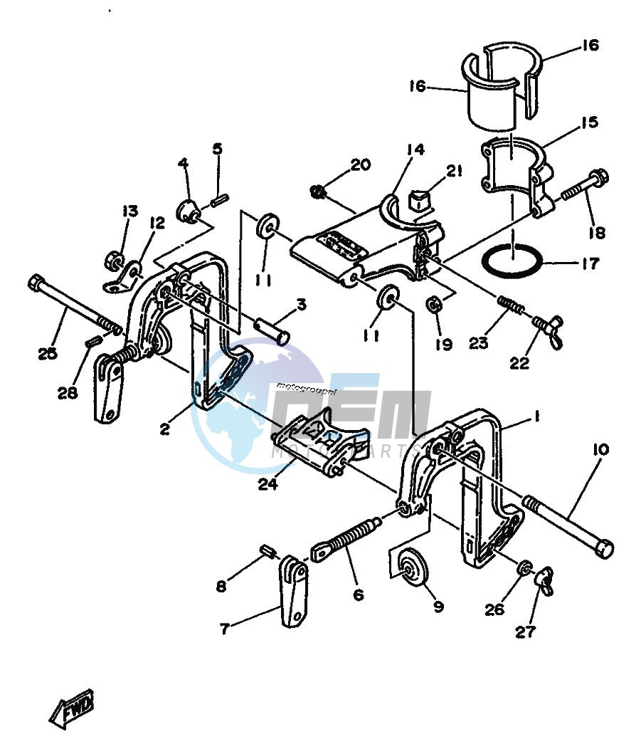 FRONT-FAIRING-BRACKET