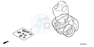 TRX420FA9 Australia - (U) drawing GASKET KIT B