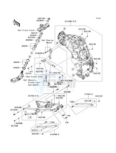 KRF 750 F [TERYX 750 4X4 NRA OUTDOORS] (F8F) C8FA drawing FRAME