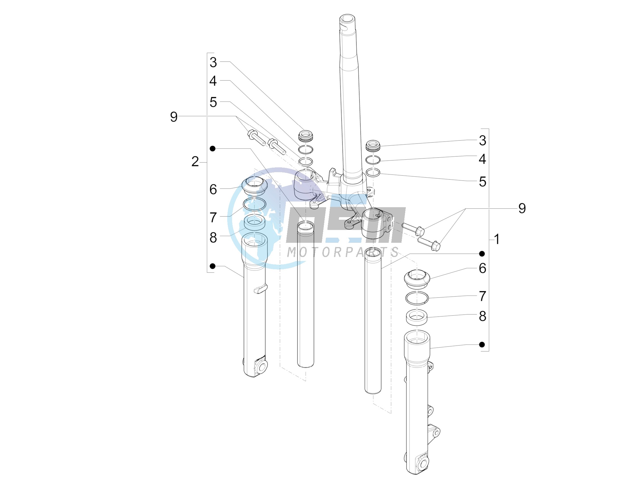 Fork's components (Wuxi Top)