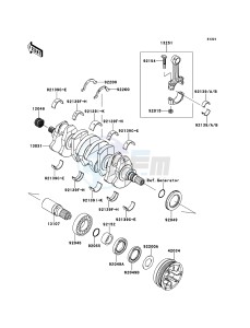 JET_SKI_ULTRA_300X JT1500HDF EU drawing Crankshaft