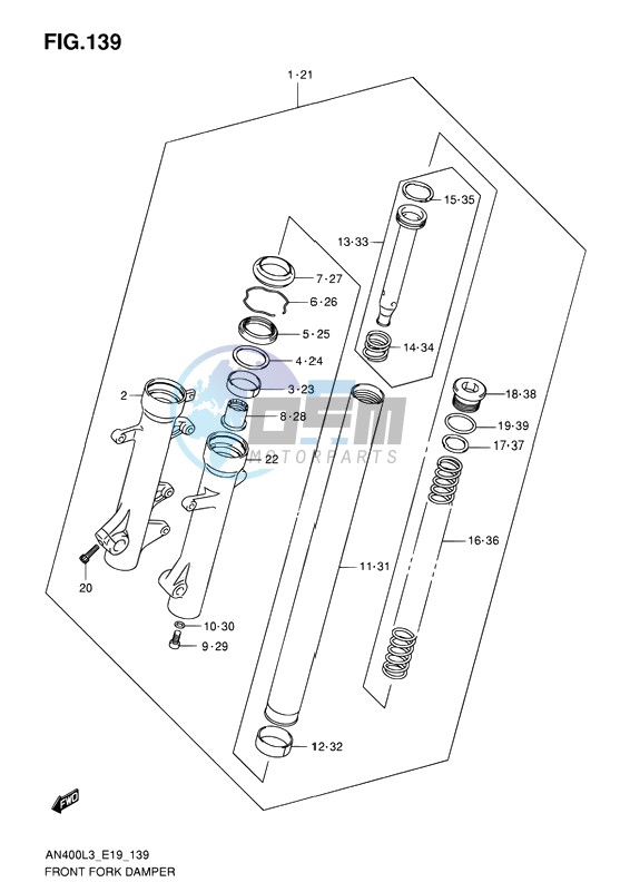 FRONT FORK DAMPER