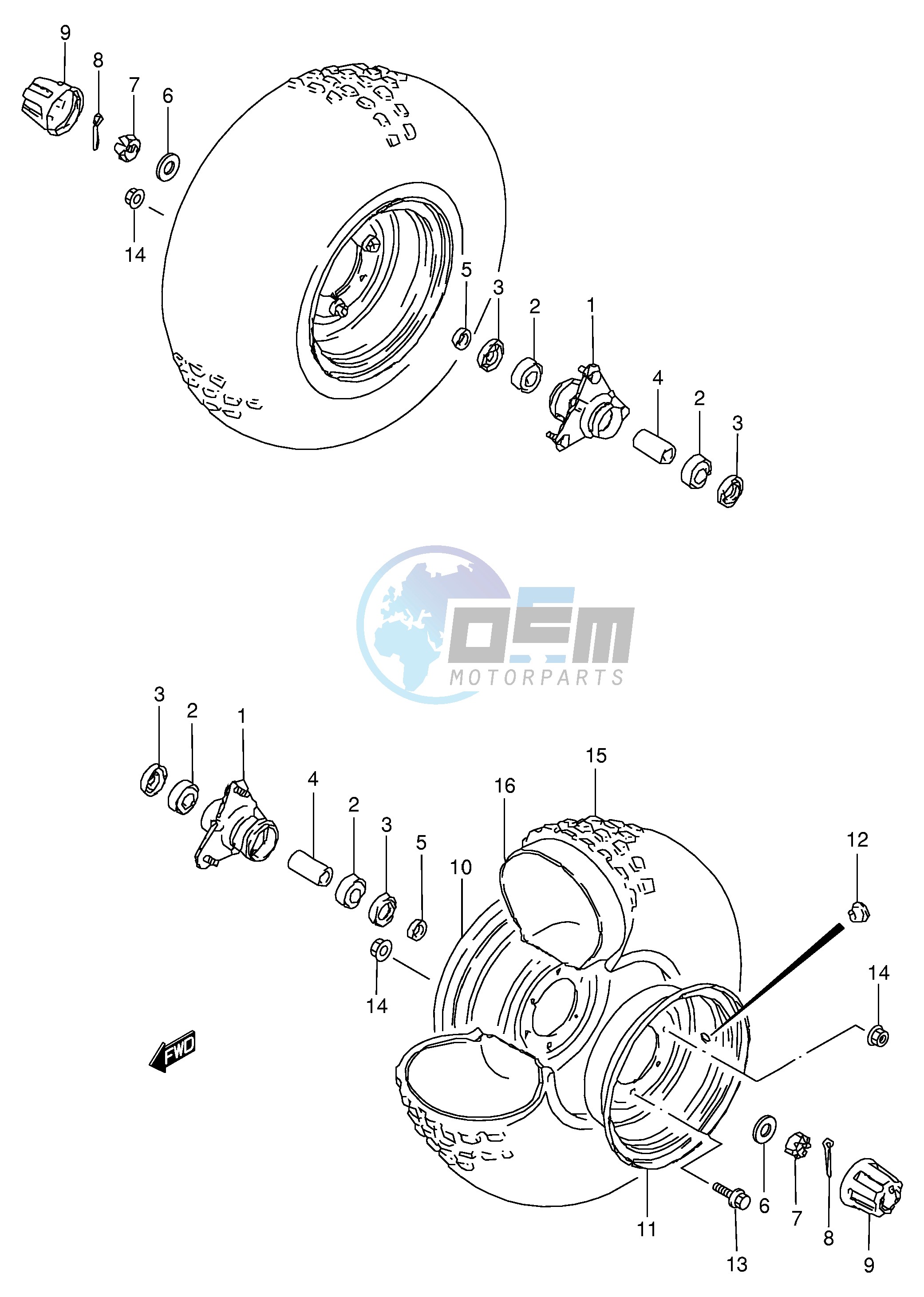 FRONT WHEEL