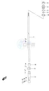 DF 50A drawing Clutch Rod