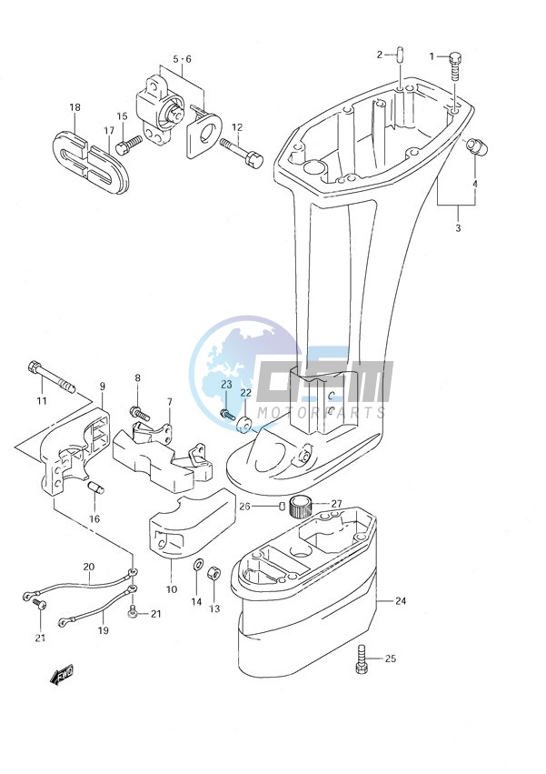 Driveshaft Housing