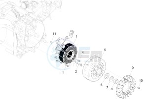 Medley 125 4T ie ABS (EMEA) drawing Flywheel magneto