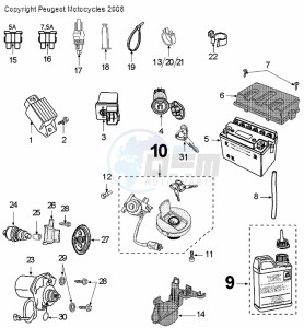 FIGHT 3 LC drawing ELECTRIC PART