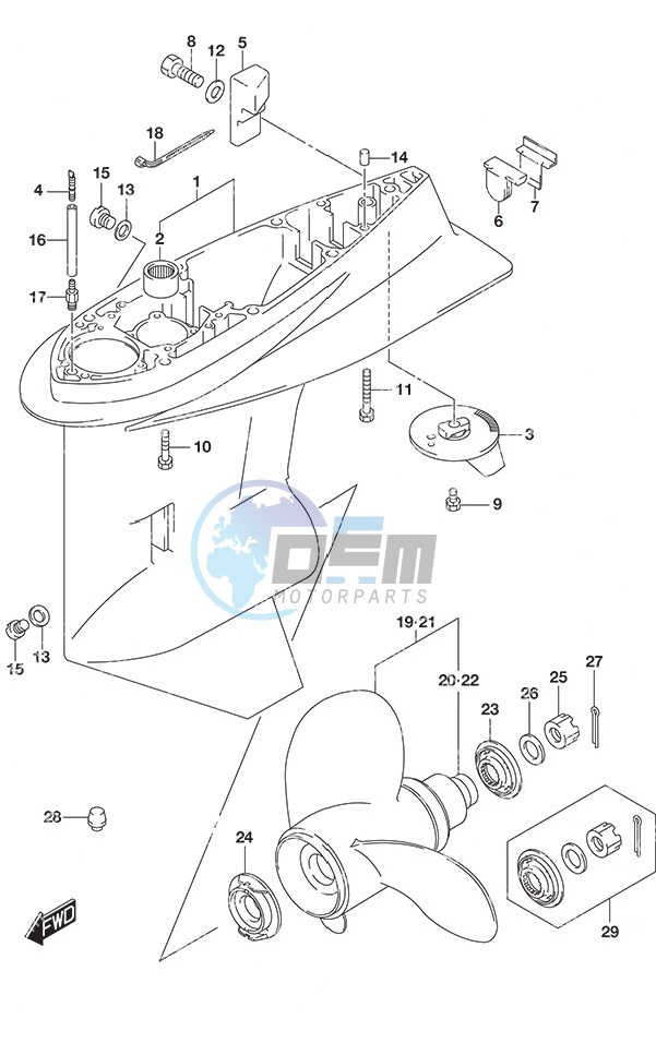 Gear Case (C/R)