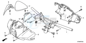 SH300AC drawing HANDLE PIPE/HANDLE COVER