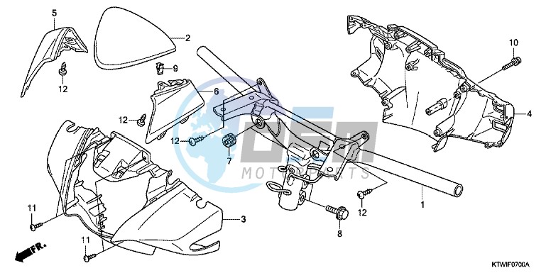 HANDLE PIPE/HANDLE COVER