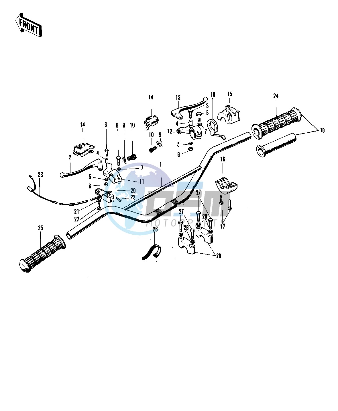 HANDLEBAR -- G31M-A- -