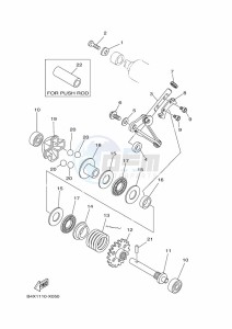 YZ125 (B4XA) drawing GOVERNOR