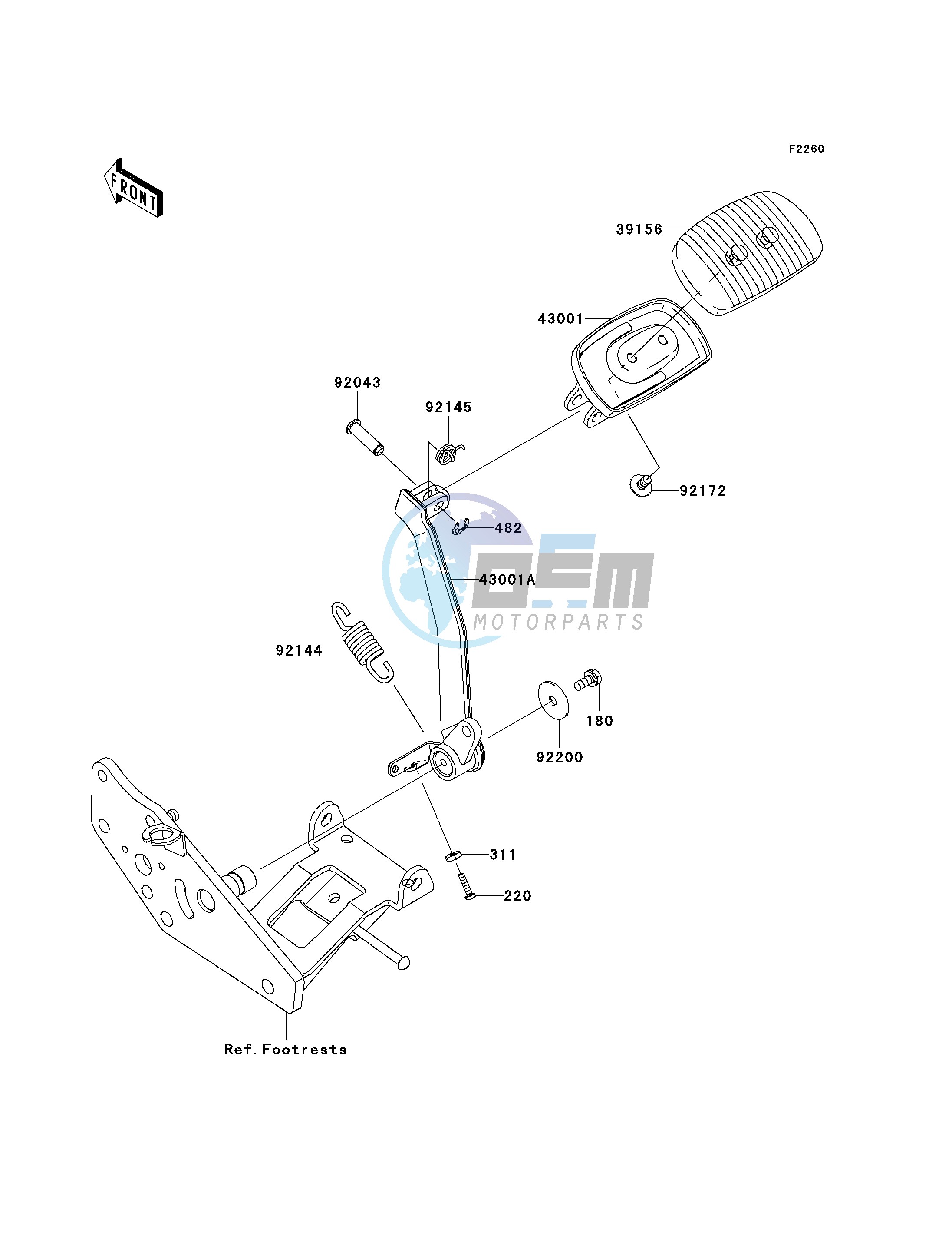 BRAKE PEDAL_TORQUE LINK