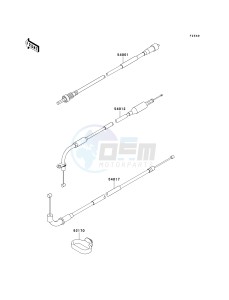 AN 110 D (D2-D3) drawing CABLES