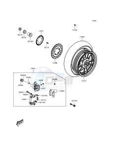 J300 ABS SC300BGF XX (EU ME A(FRICA) drawing Rear Hub