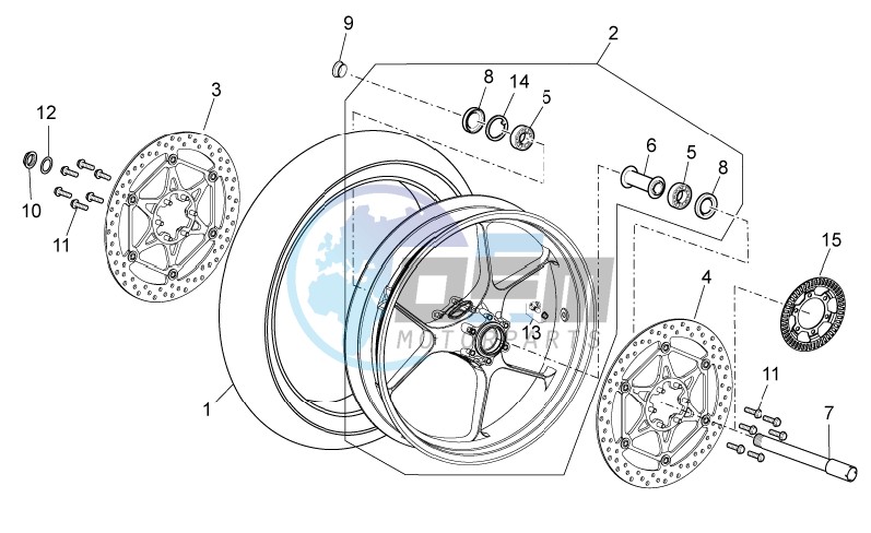 Front wheel