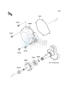 KVF360 KVF360B8F EU drawing Recoil Starter