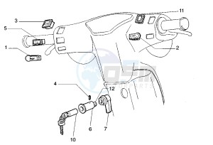 VELOFAX 50 drawing Handlebar Switch