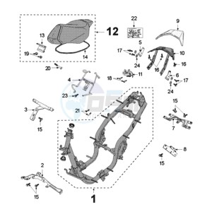 FIGHT 3 A DSE drawing FRAME AND SADDLE