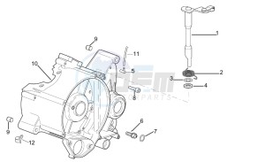 MX 50 2004 drawing Left crankcase