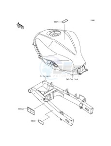 Z300_ABS ER300BFF XX (EU ME A(FRICA) drawing Labels