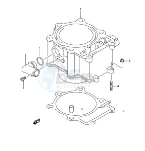 LT-A700X (E28-E33) drawing CYLINDER