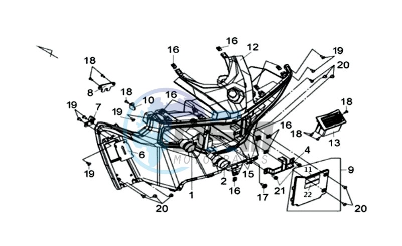 COWLING FRONT