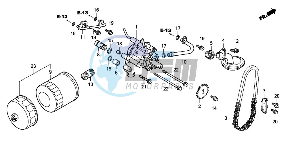 OIL FILTER/OIL PUMP