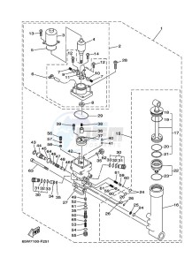 F25A drawing TILT-SYSTEM