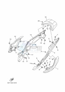 MT-10 SP MTN1000D (BGG1) drawing SIDE COVER