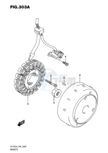 UH125 ABS BURGMAN EU drawing MAGNETO