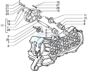 free 100 drawing Rear wheel shaft