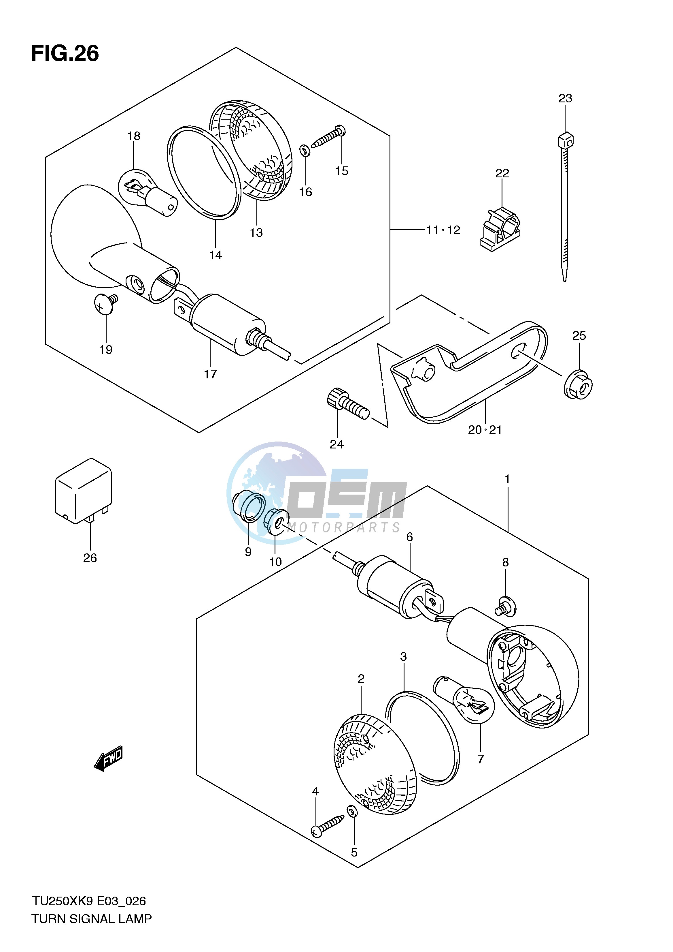 TURNSIGNAL LAMP