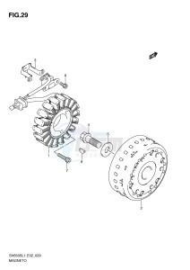 SV650S (E2) drawing MAGNETO