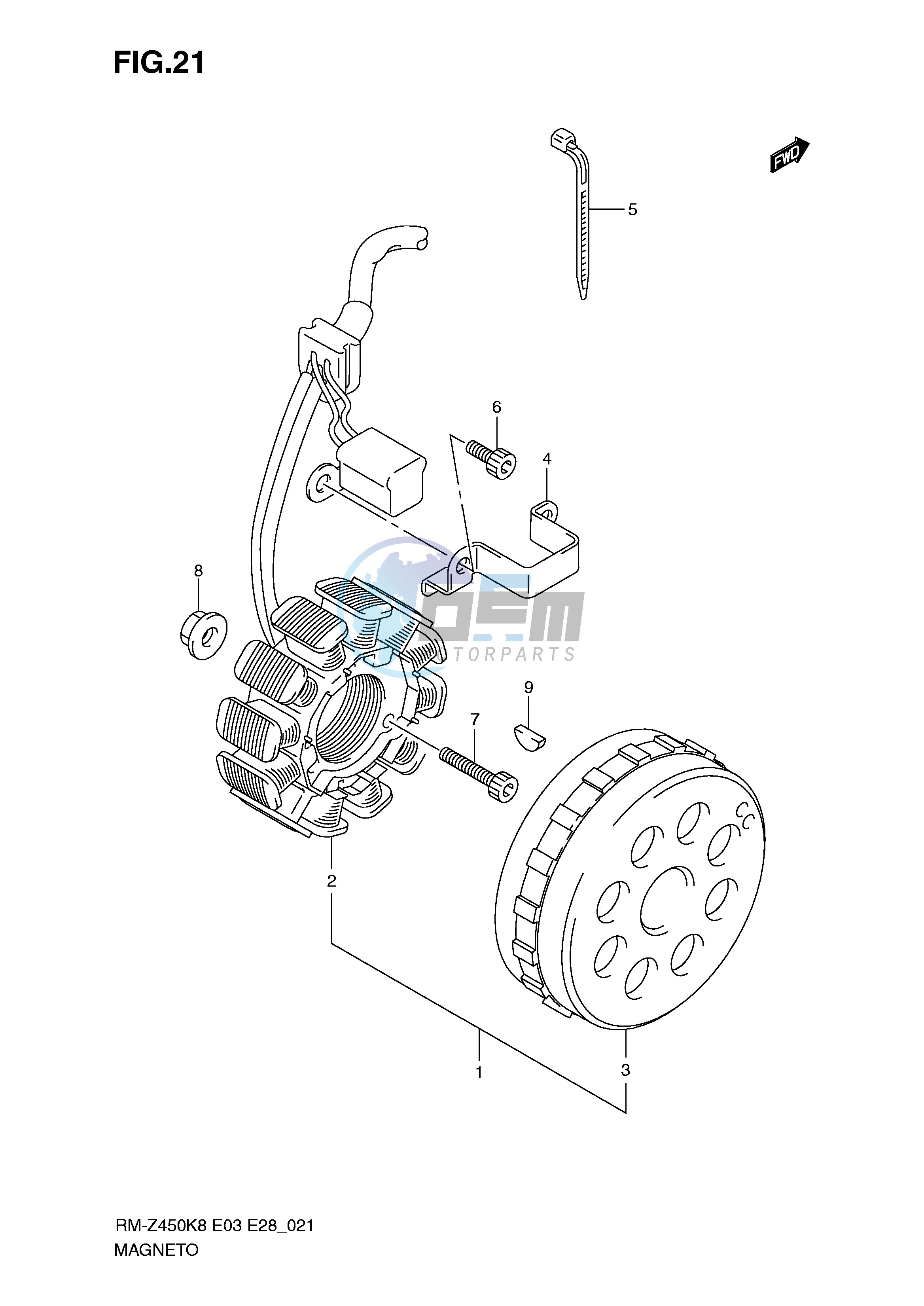 MAGNETO (RM-Z450K8 K9)