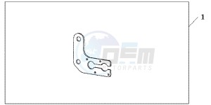 NT700VB drawing BRACKET DOUBLE SW