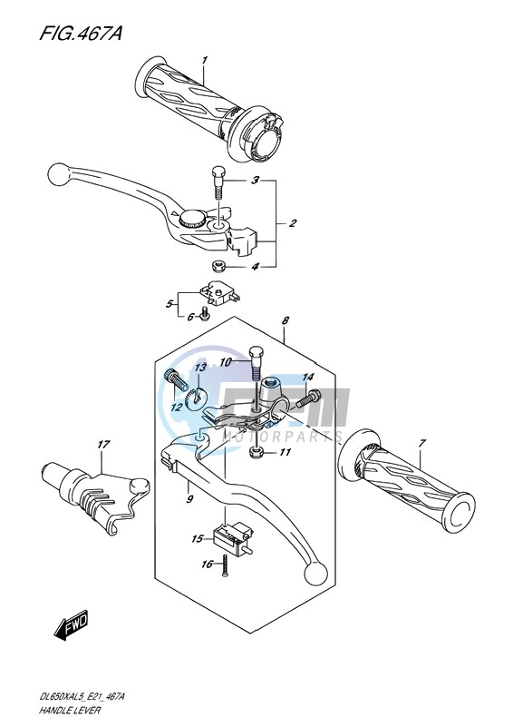 HANDLE LEVER