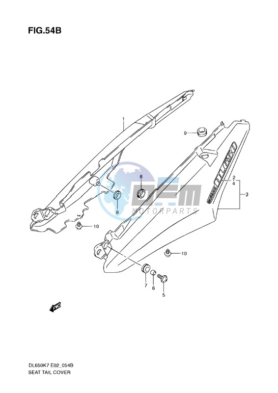 SEAT TAIL COVER