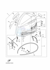 LF350UCC-2019 drawing FAIRING-UPPER