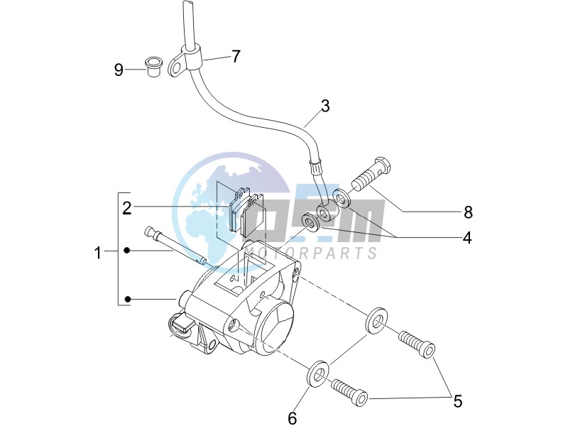 Brakes hose  - Calipers