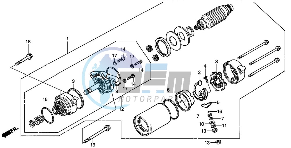 STARTING MOTOR